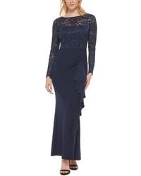 Jessica Howard - Lace Sequined Evening Dress - Lyst