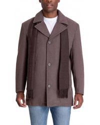 London Fog - Amity Single Breasted Wool Jacket - Lyst