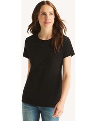 Nautica - Sequin Logo Graphic T-Shirt - Lyst