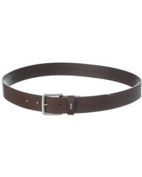 BOSS - Ronnie C Leather Belt - Lyst