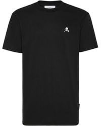 Philipp Plein - Basic Round Neck T-Shirt Skull - Lyst