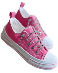 Very G - Slip-On Sneakers With Sparkle Laces - Lyst