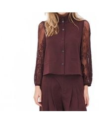 NÜ - Ariel Shirt Jacket - Lyst