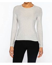 Kinross Cashmere - Sequin Crew Sweater - Lyst