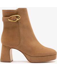 Larroude - Dolly Verona Low Boot - Lyst