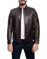 VELLAPAIS - Leola Leather Jacket - Lyst