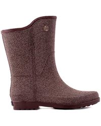 Ulan - Fabric Touch Rain Boots - Lyst