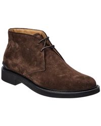 Tod's suede chukka boots Clearance