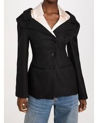 Stine Goya - Double Collar Tailored Jacket - Lyst