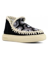 Mou - Bold Eskimo Sneaker With Crochet Upper - Lyst