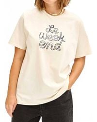 Clare V. - Original Tee With Le Weekend - Lyst