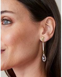 spartina 449 - Swanky Dangle Crystal Earrings - Lyst