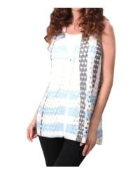 Angel - Open-Weave On The Grid Vest - Lyst