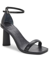 Dolce Vita - Fayla Leather Open Toe Heel Sandals - Lyst