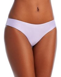 Jonathan Simkhai - Zola Satin Bottom Solid Nylon Swim Bottom Separates - Lyst