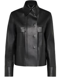 Ferragamo - Leather Jacket - Lyst