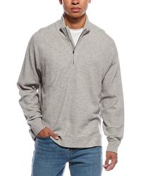 James Perse - Brushed Thermal 1/2-Zip Sweater - Lyst