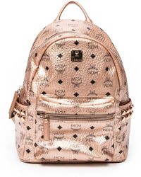 MCM - Small Side Studs Stark Backpack - Lyst