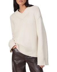 Rag & Bone - Danica V-Neck Sweater - Lyst
