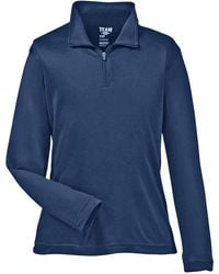 Team 365 - Youth Zone Performance Quarter-Zip Pullover - Lyst