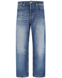 A.P.C. - Straight-Leg Denim Jeans With Vintage Wash - Lyst