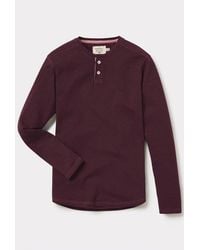 The Normal Brand - Puremeso Two Button Henley T-shirt - Lyst