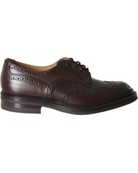 Tricker's - Classic Wingtip Bourton Leather Brogues - Lyst
