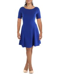 Calvin Klein - Panel A-line Fit & Flare Dress - Lyst