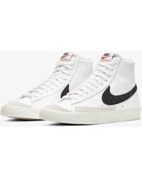 Nike - Blazer Mid '77 Vintage Bq6806-100 & Black Sneaker Shoes Ndd117 - Lyst
