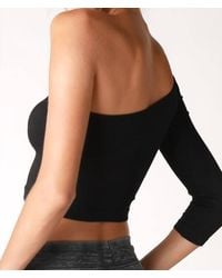 Nikibiki - Ribbed One Shoulder Crop Top - Lyst