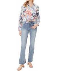 Fdj - Olivia With Slits Bootcut Jean - Lyst