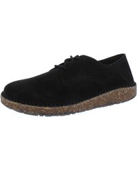 Birkenstock - Gary Suede Lace Up Derby Shoes - Lyst