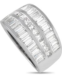 Non-Branded - Lb Exclusive 18k White Gold 2.16 Ct Diamond Ring Mfd04-052024 - Lyst