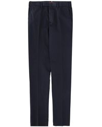 ZEGNA - Dark Regular Trousers - Lyst