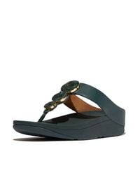 Fitflop - Fino Resin Toe Post Sandal - Lyst