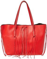 Tod's - Leather Anj Rings Shopper Tote - Lyst