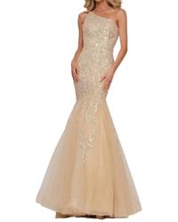 Colors Dress - One Shoulder Mermaid Evening Dress - Lyst