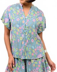 Ivy Jane - Pouf Short Sleeve Top - Lyst