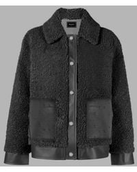Blvck Paris - Blvck Shearling Jacket - Lyst