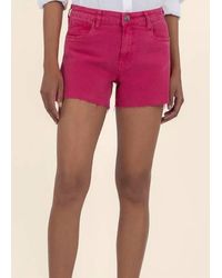 Kut From The Kloth - Jane High Rise Shorts With Raw Hem - Lyst