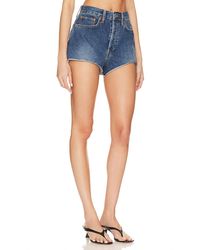 RE/DONE - 70s High Rise Short - Lyst