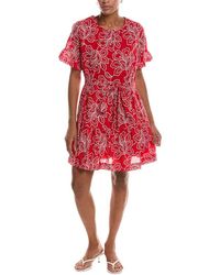 Cece - Printed Mini Dress - Lyst