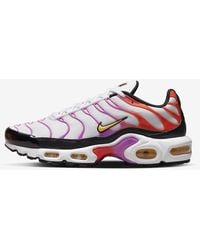 Nike - Air Max Plus Dz3671-100 White Red Magenta Casual Sneaker Shoes Nr6525 - Lyst