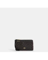 COACH - Double Zip Wallet - Lyst