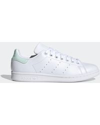 adidas Leather Stan Smith Bold Shoes in 