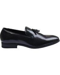 TruClothing - Loafers Slip On Leather Lined Tassel Pattern Formal Shoe - Lyst