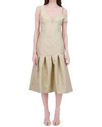 BethelHelena - Tea Garden Off-Shoulder Midi Dress - Lyst