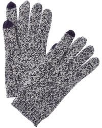 Sofiacashmere - Marl Texting Cashmere Glove - Lyst