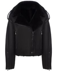 Alaska® Outerwear - Genuine Shearling Lamb Leather Jacket - Lyst