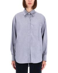 Aspesi - Regular Solid Shirt - Lyst